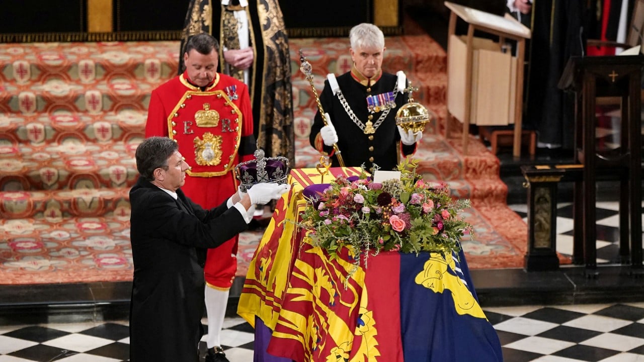 Queen Elizabeth makes final journey to Windsor Castle after state funeral